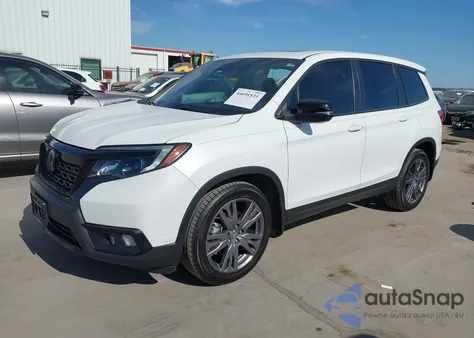 2021 Honda Passport 2Wd Ex-L из США, поврежденный, VIN 5FNYF7H55MB001114